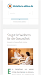 Mobile Screenshot of klein-klein-aktion.de